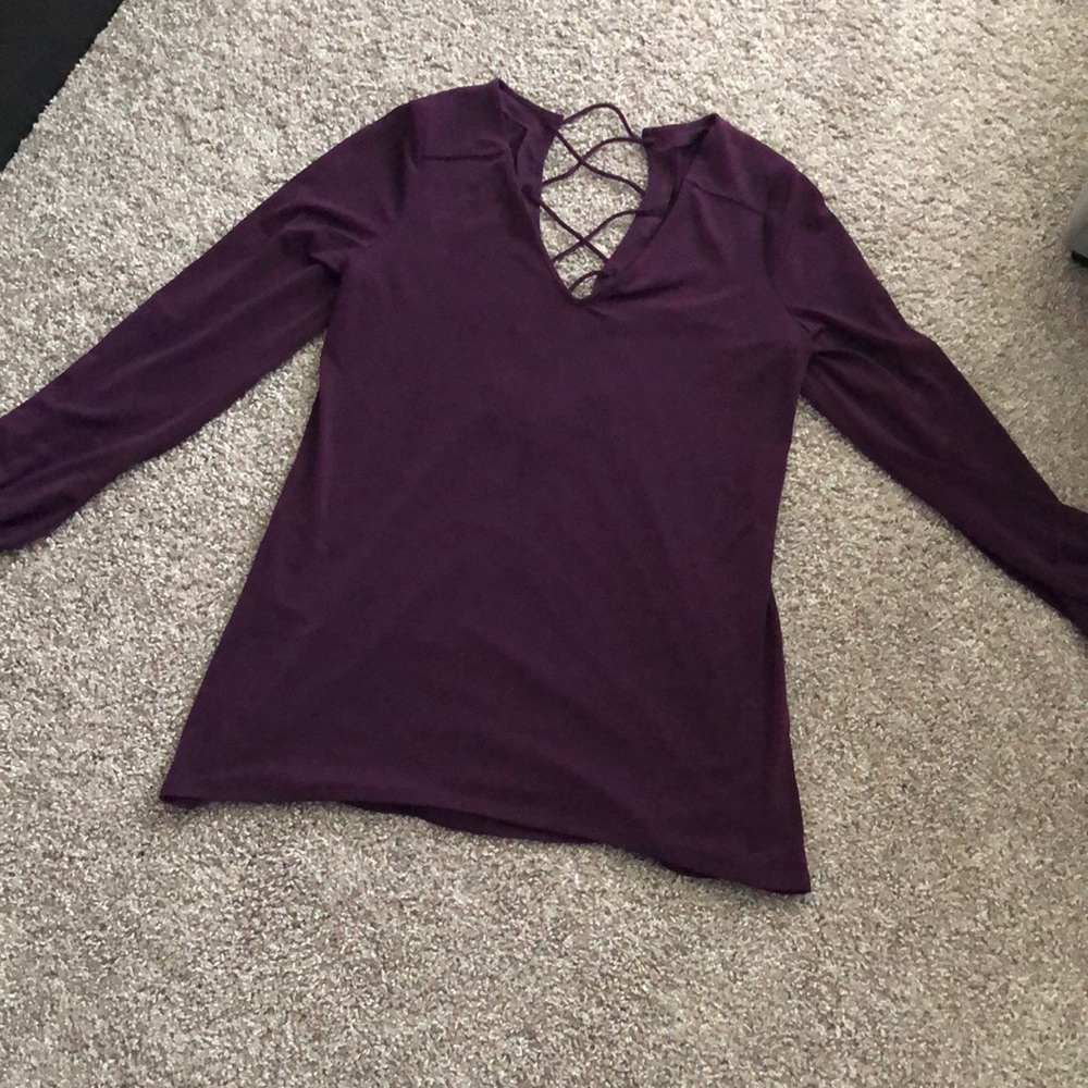 Cross Back Blouse